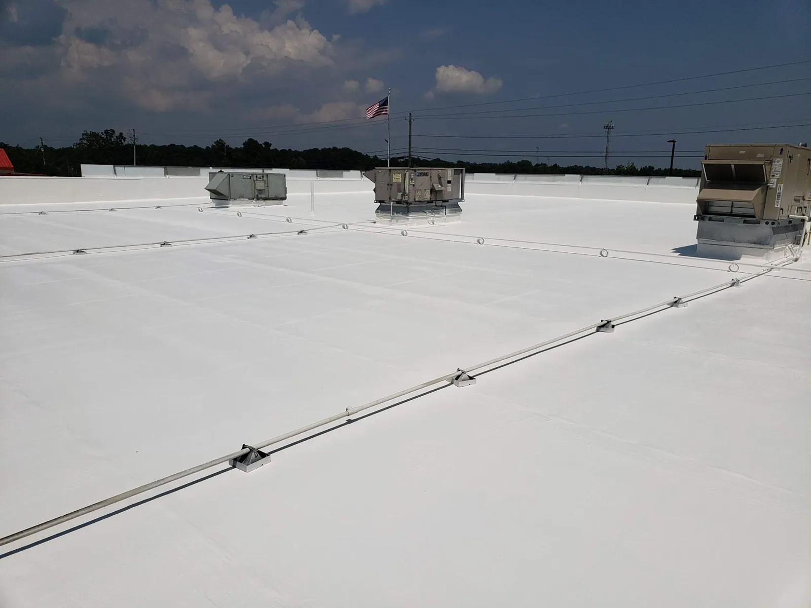 Commercial Roof Seam Failure Repair
