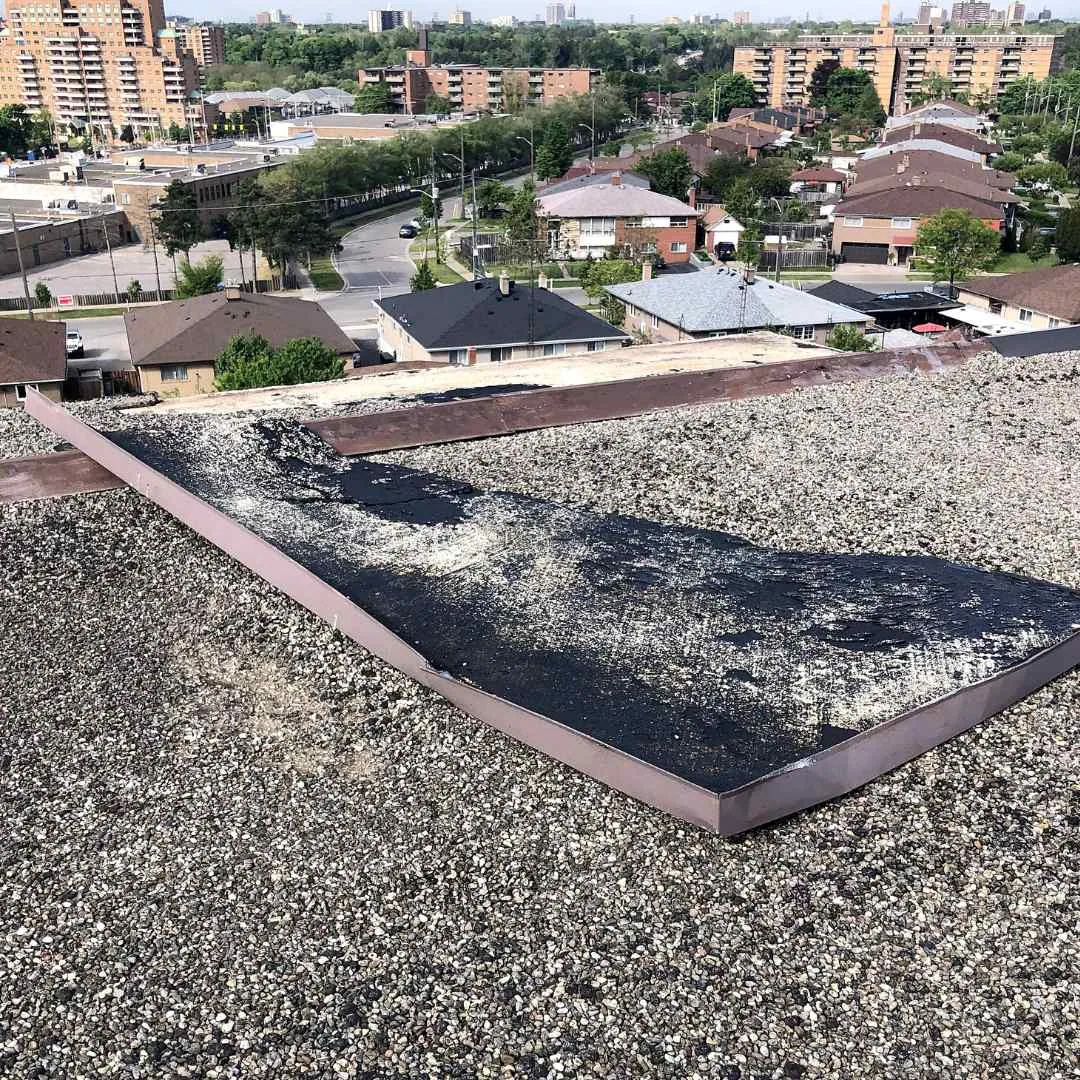Ponding Water Roof Repair