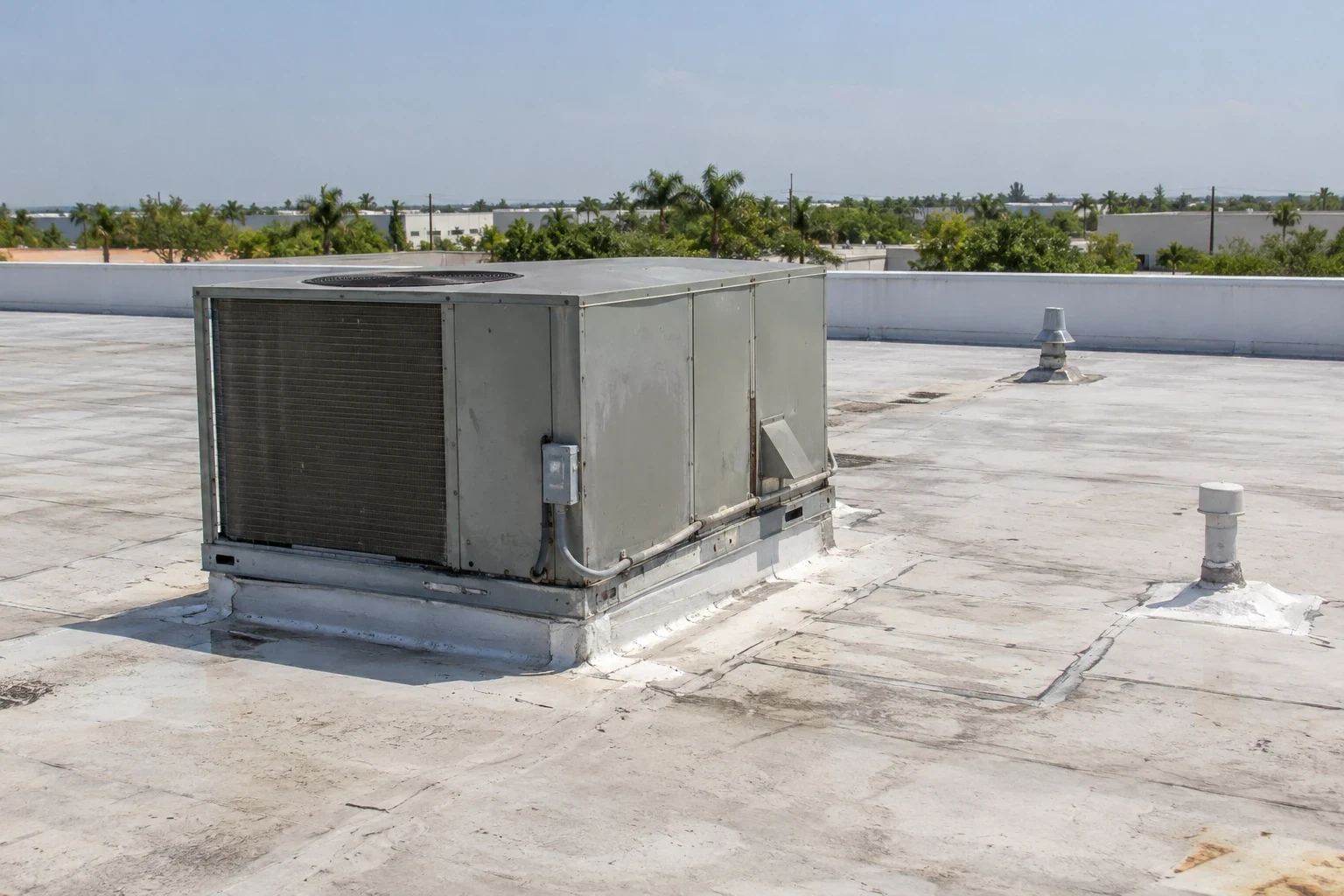 Warehouse roofing