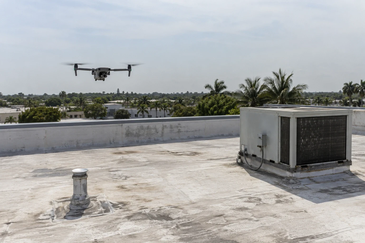 Drone Roof Inspection in Miami Gardens, FL