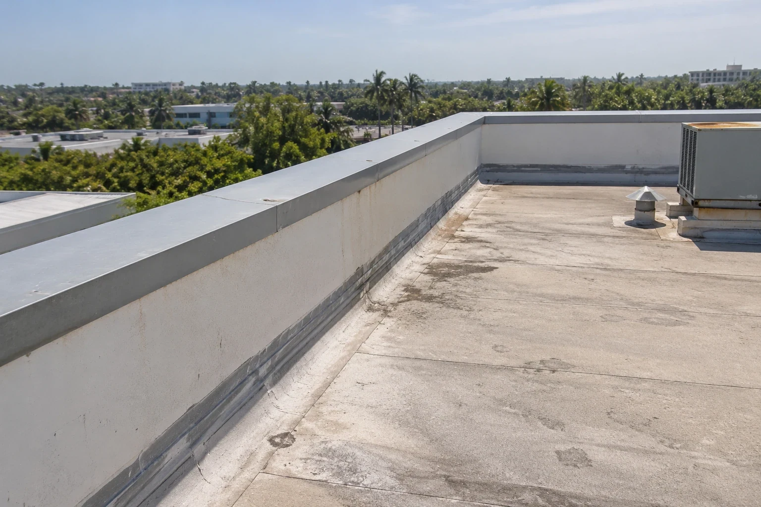 Commercial Roof Edge Metal and Coping Service in Miami Gardens, FL